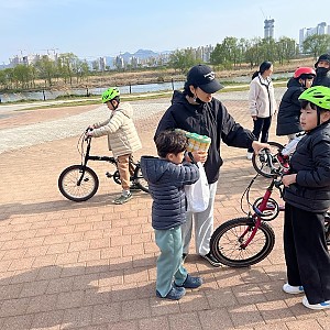 따르릉 따르릉~ 꿈아이스포츠교실 자전거 타기~