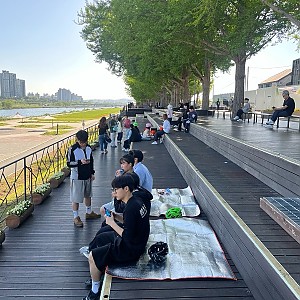 꿈아이스포츠교실 곡교천 자전거길 라이딩~