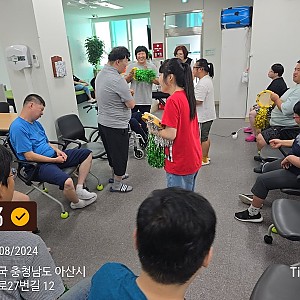 낮활동지원팀 문화여가(노래활동)