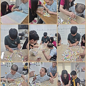 알록달록 풍선 열기구  여행