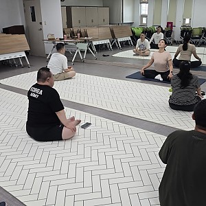 보호작업훈련실 특별활동(요가)